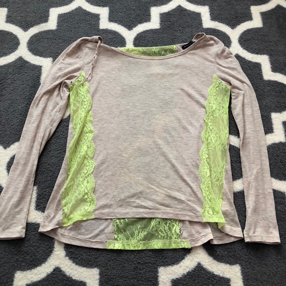 american eagle size xs top